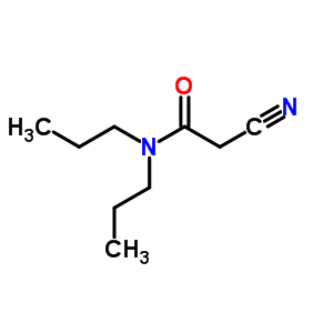 2-氰基-N,N-二丙基乙酰胺结构式_53807-35-5结构式