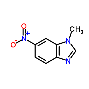 (9ci)-1-甲基-6-硝基-1H-苯并咪唑结构式_5381-79-3结构式