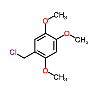 2,4,5-三甲氧基苄氯结构式_53811-44-2结构式