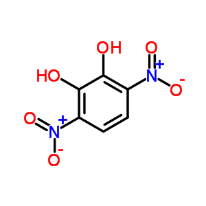 (9ci)-3,6-二硝基-1,2-苯二醇结构式_53816-91-4结构式