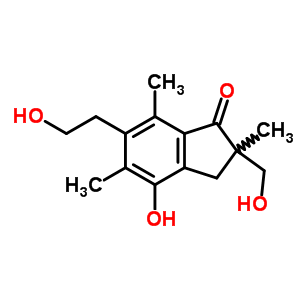 金粉蕨辛结构式_53823-03-3结构式