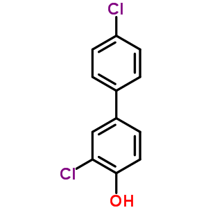 3,4’-Dichlorobiphenyl-4-olStructure,53905-31-0Structure 3,4’-Dichlorobiphenyl-4-ol Structure,53905-31-0Structure