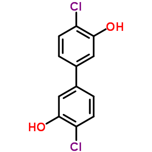 4,4-二氯-(1,1-联苯)-3,3-二醇结构式_53905-37-6结构式