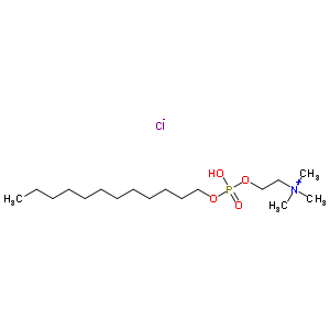 十二烷基磷酰胆碱结构式_53949-18-1结构式