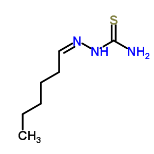 2-己基-肼硫代甲酰胺结构式_54097-73-3结构式