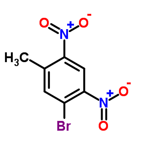 1-溴-5-甲基-2,4-二硝基苯结构式_5411-53-0结构式
