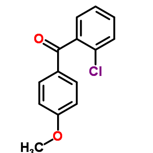 2-氯-4-甲氧基苯甲酮结构式_54118-74-0结构式
