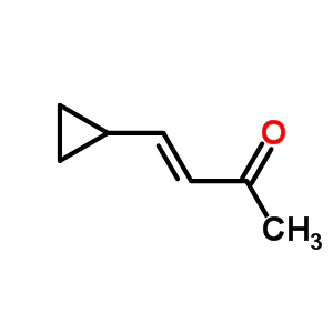 (9ci)-4-环丙基-3-丁烯-2-酮结构式_54139-51-4结构式