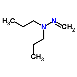 甲醛二丙基腙结构式_54253-56-4结构式
