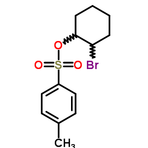 环己醇, 2-溴-1-(4-甲基苯磺酸盐)结构式_5433-23-8结构式