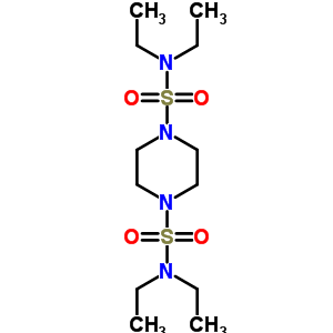 N,n,N,N-四乙基哌嗪-1,4-二磺酰胺结构式_5433-30-7结构式