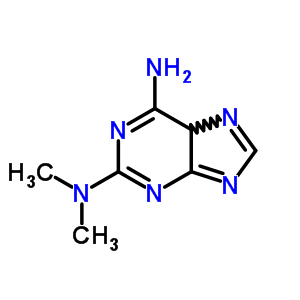 6-Amino-2-(dimethylamino)purineStructure,5434-23-1Structure 6-Amino-2-(dimethylamino)purine Structure,5434-23-1Structure