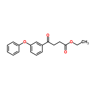 4-氧代-4-(3-苯氧基苯基)丁酸乙酯结构式_54364-83-9结构式