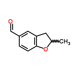 2,3-二氢-2-甲基-5-苯并呋喃甲醛结构式_54365-75-2结构式