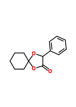 3-苯基-1,4-二噁螺[4.5]癸烷-2-酮结构式_5439-43-0结构式