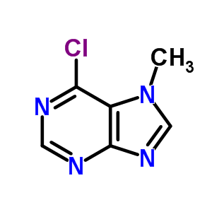 6-氯-7-甲基嘌呤结构式_5440-17-5结构式