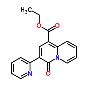 4-氧代-3-吡啶-2-基-喹嗪-1-羧酸乙酯结构式_54401-82-0结构式