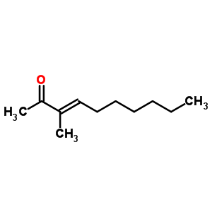 3-甲基-3-癸烯-2-酮结构式_54411-03-9结构式