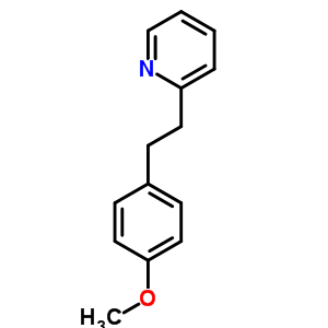 2-[2-(4-甲氧基苯基)乙基]-吡啶盐酸盐结构式_5442-79-5结构式