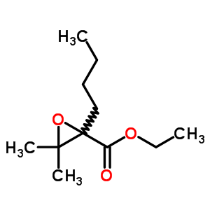 2-丁基-3,3-二甲基-环氧乙烷-2-羧酸乙酯结构式_5445-36-3结构式