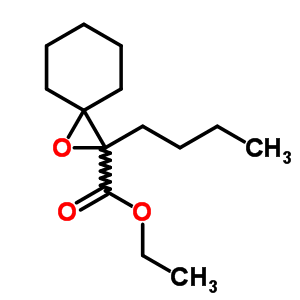 2-丁基-1-噁螺[2.5]辛烷-2-羧酸乙酯结构式_5445-41-0结构式