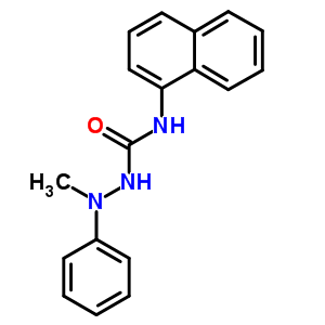 2-甲基-n-1-萘-2-苯基-肼羧酰胺结构式_5446-52-6结构式