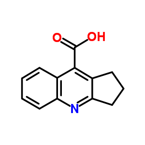 2,3-二氢-1H-环戊并[b]喹啉-9-羧酸结构式_5447-47-2结构式