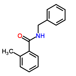 2-甲基-n-(苯基甲基)-苯甲酰胺结构式_5448-38-4结构式