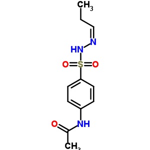 N-[4-[(亚丙基氨基)磺酰基]苯基]乙酰胺结构式_5448-64-6结构式