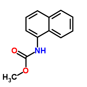 n-(1-萘)氨基甲酸甲酯结构式_5449-00-3结构式