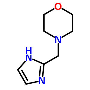 4-(1H-咪唑-2-甲基)-吗啉结构式_54534-92-8结构式