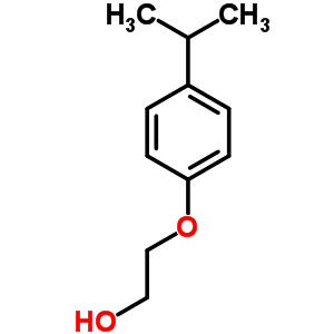2-(4-异丙基苯氧基)乙醇结构式_54576-35-1结构式