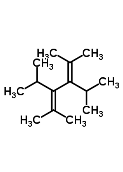 2,5-二甲基-3,4-双(1-甲基乙基)-2,4-己二烯结构式_54580-23-3结构式