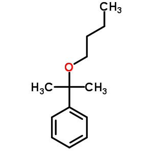 丁基(α,α-二甲基苄基)醚结构式_54815-20-2结构式