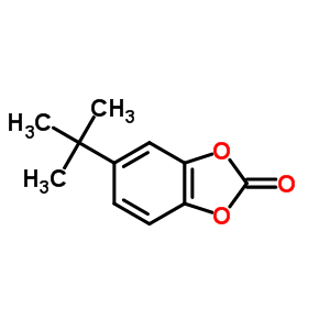 5-Tert-butyl-1,3-benzodioxol-2-oneStructure,54815-21-3Structure 5-Tert-butyl-1,3-benzodioxol-2-one Structure,54815-21-3Structure