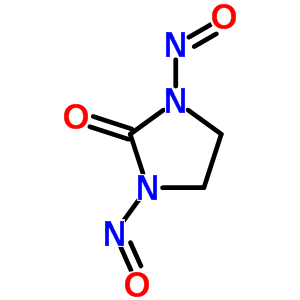 1,3-二亚硝基咪唑啉-2-酮结构式_54850-18-9结构式
