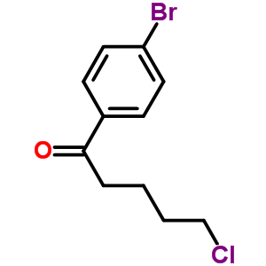 1-(4-溴苯基)-5-氯-1-氧代戊烷结构式_54874-12-3结构式