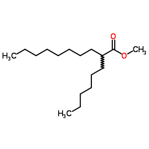 2-己基癸酸甲酯结构式_54889-76-8结构式 2-己基癸酸甲酯结构式_54889-76-8结构式