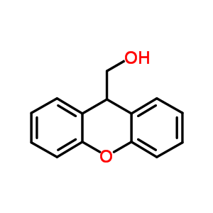 9H-氧杂蒽-9-甲醇结构式_5490-92-6结构式