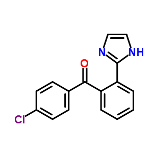 4-氯-2-(2H-咪唑-2-基)苯甲酮结构式_54941-75-2结构式