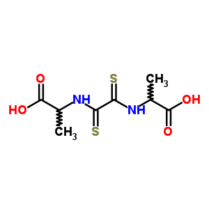 N,N-双(1-羧基乙基)-乙烷双硫代酰胺结构式_54954-61-9结构式