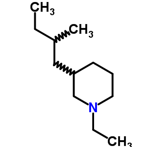 1-乙基-3-(2-甲基丁基)哌啶结构式_54985-88-5结构式