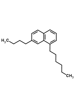 7-丁基-1-己基萘结构式_55000-55-0结构式
