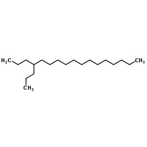 4-丙基十七烷结构式_55044-10-5结构式