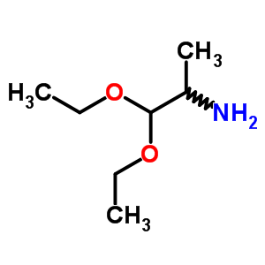 1,1-二乙氧基-2-丙胺结构式_55064-41-0结构式
