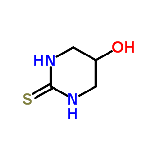 5-羟基-四氢嘧啶-2(1H)-硫酮结构式_55107-70-5结构式