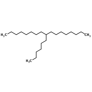 9-己基十七烷结构式_55124-79-3结构式
