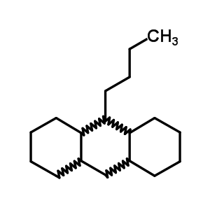 9-丁基四十氢蒽结构式_55133-89-6结构式