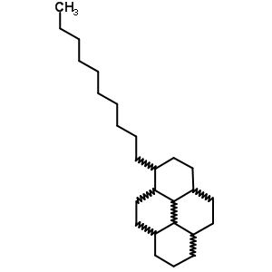 1-癸基十六氢芘结构式_55191-41-8结构式