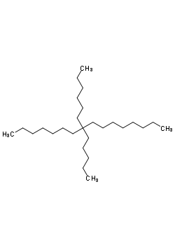 8-己基-8-戊基十六烷结构式_55282-29-6结构式